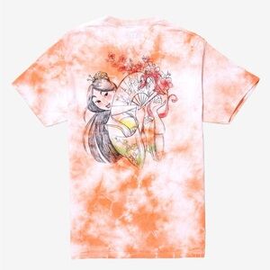 Disney Mulan Hair Comb Tie-Dye T-Shirt